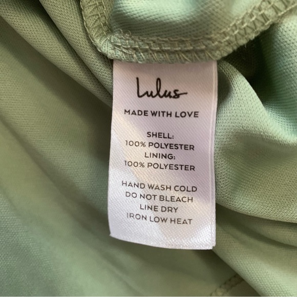 NWOT Lulus Size XS Seriously Sensational Sage Brush Strapless Tiered Maxi Dress - Picture 12 of 16